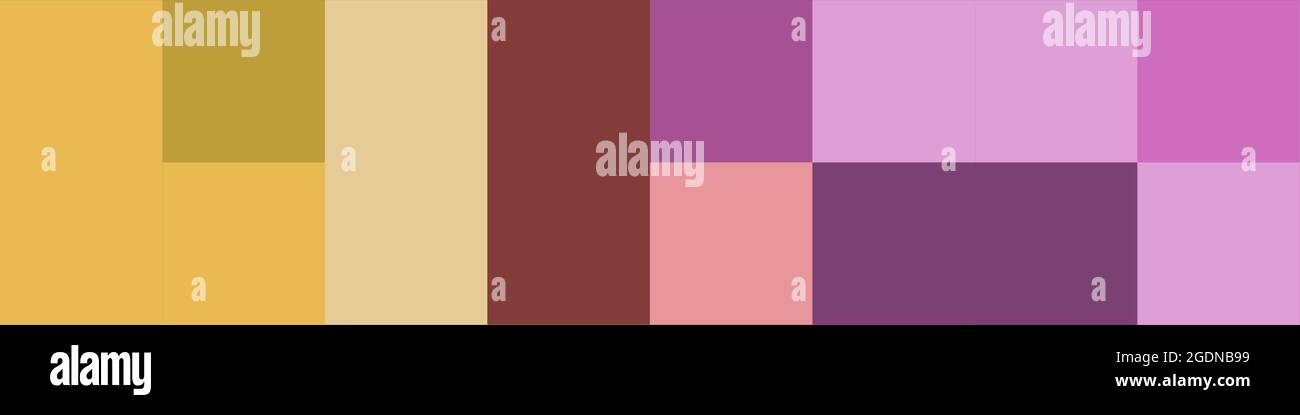 Abstrakte geometrische Farbpixel generative Kunstdarstellung Stock Vektor