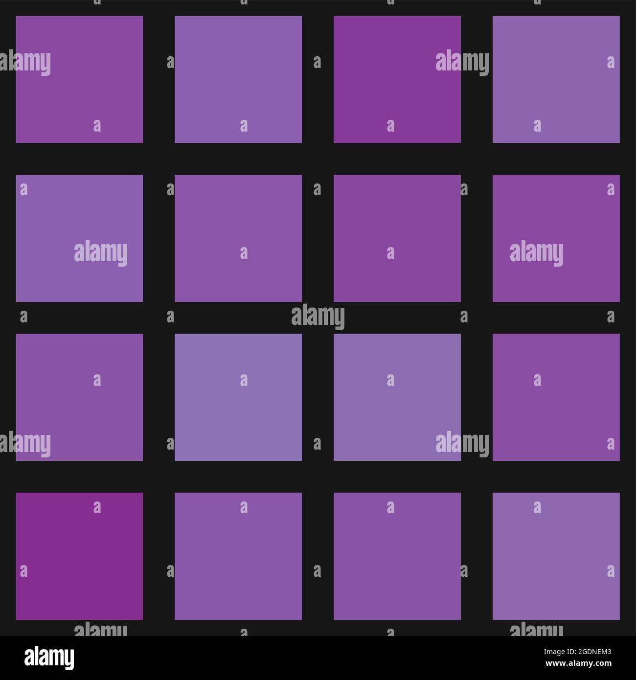 Abstrakte geometrische Farbpixel generative Kunstdarstellung Stock Vektor