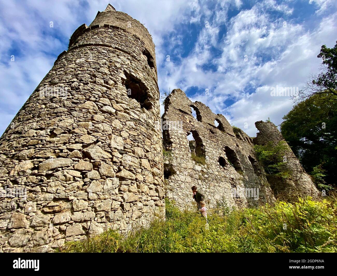 boyne Castle portsoy schottland Stockfoto