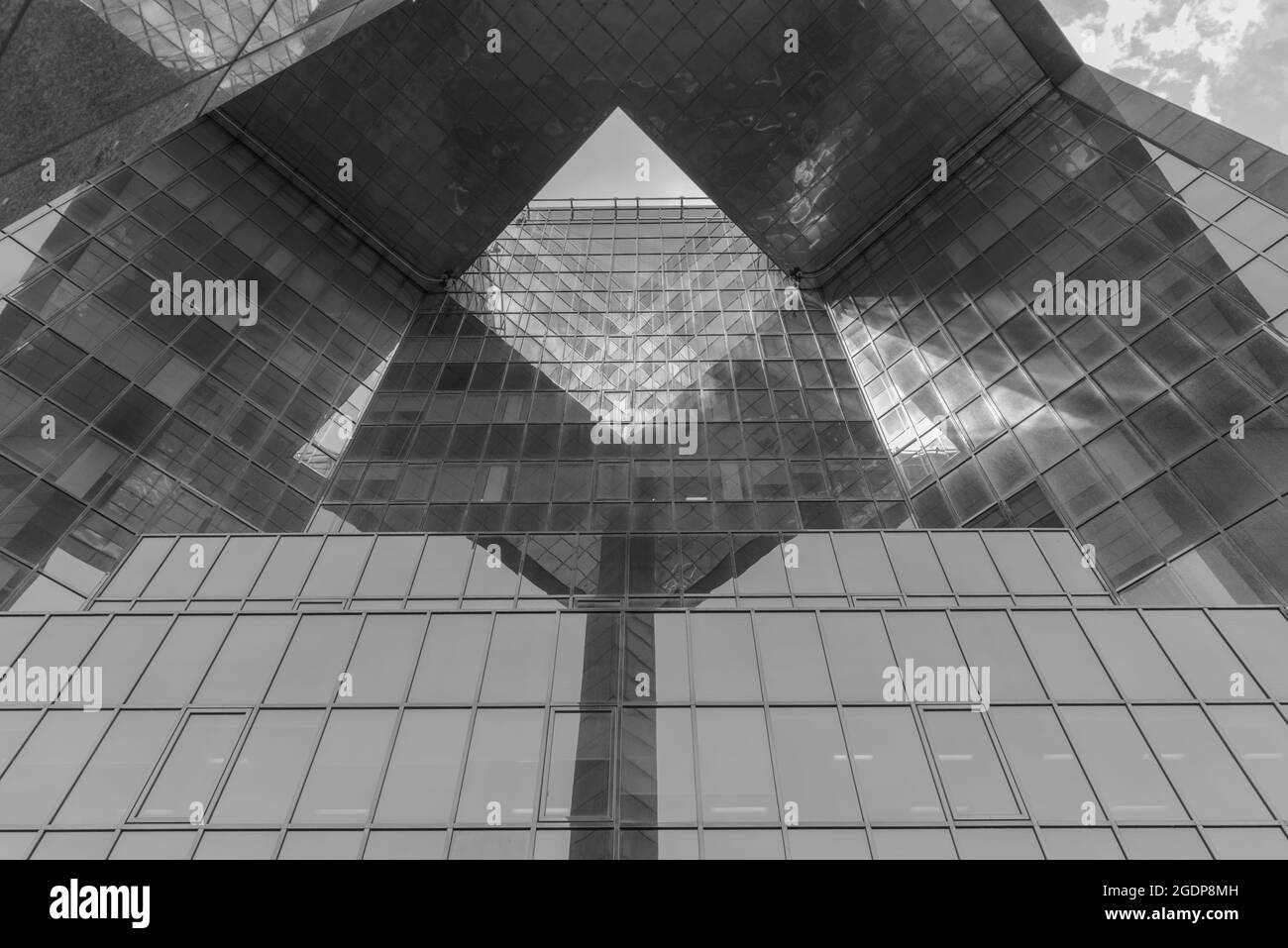 Blick auf 1 London Bridge, London, Großbritannien Stockfoto