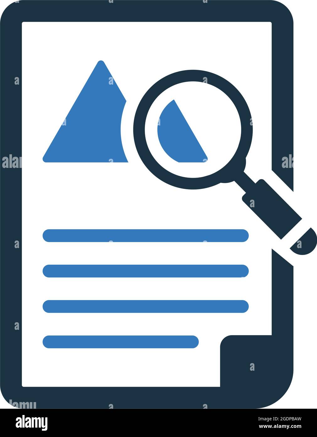 Content, Find, Galerie Icon - perfekt für die Gestaltung und Entwicklung von Websites, gedruckten Dateien und Präsentationen, Werbematerialien und vieles mehr. Stock Vektor