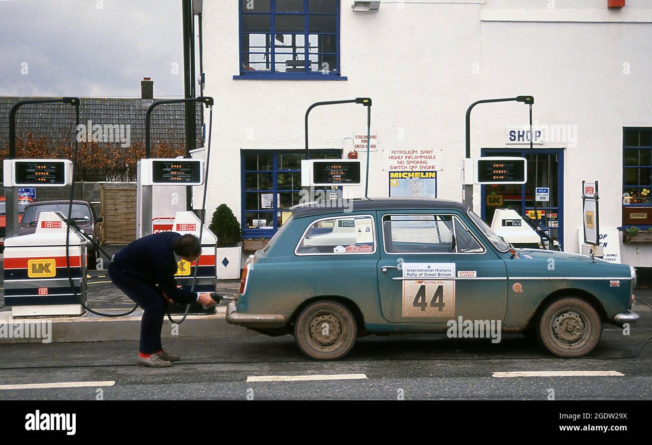 RAC International Historic Rally of Great Britain 1991 Stockfoto