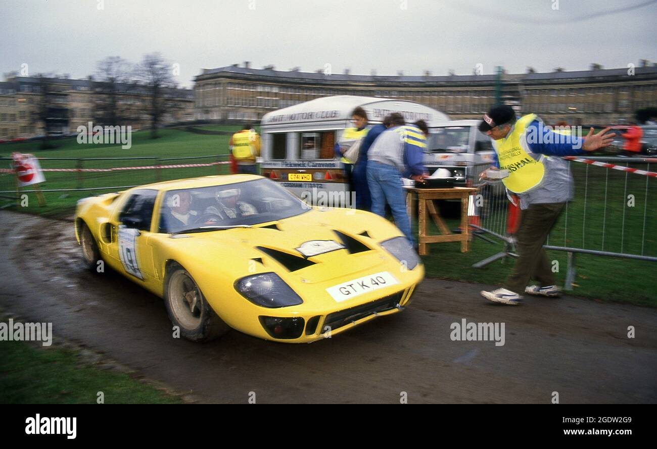 RAC International Historic Rally of Great Britain 1991 Stockfoto