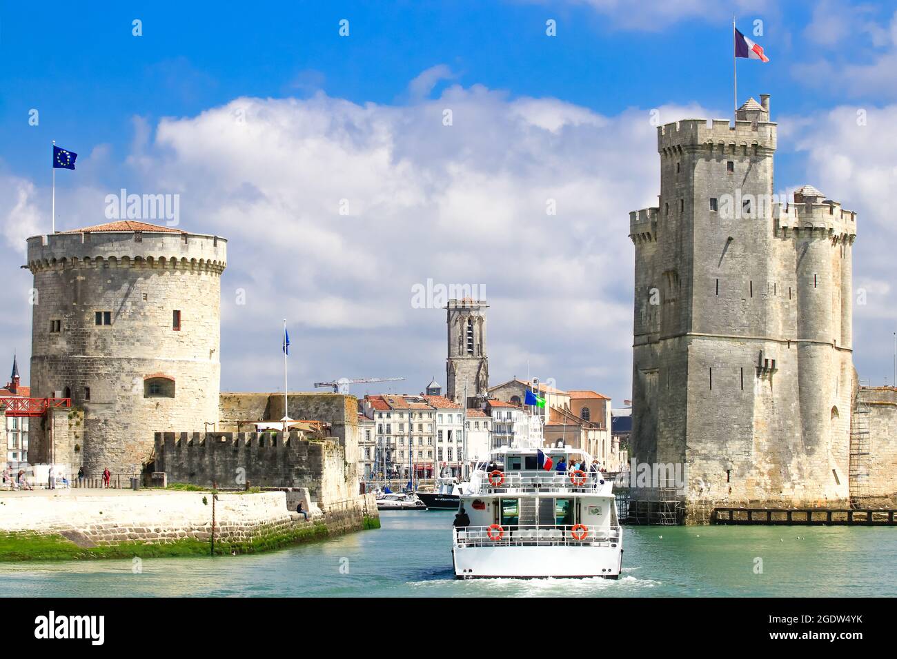 Le Port de la Rochelle Stockfoto