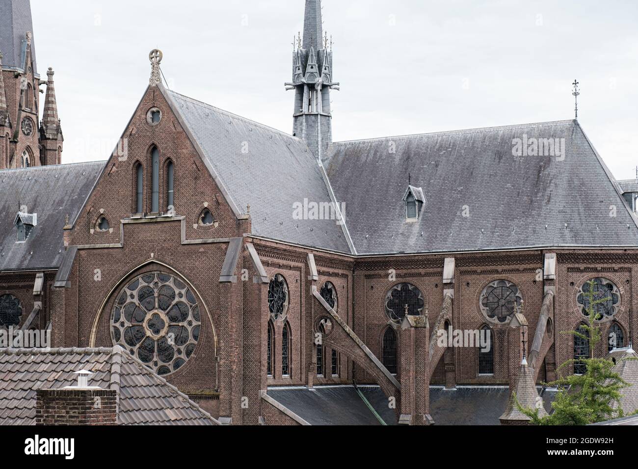 Sint Catharina Kirche in Eindhoven Stockfoto