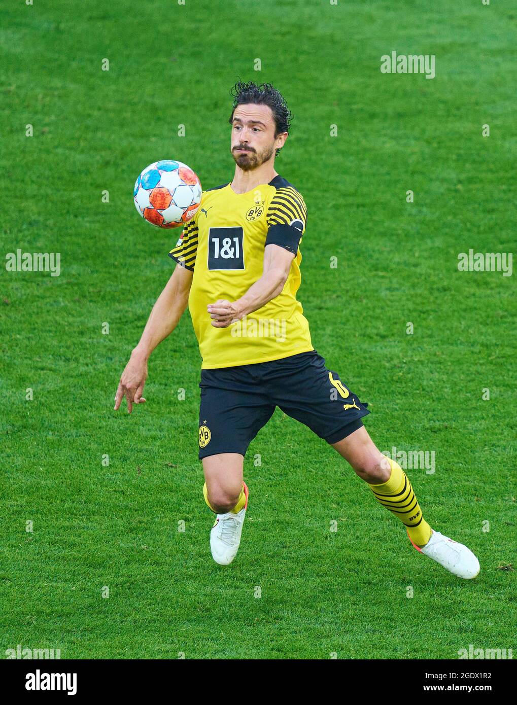 Thomas DELANEY, BVB 6 im Spiel BORUSSIA DORTMUND - EINTRACHT FRANKFURT 5-2  1.Deutsche Fußballliga am 14. August 2021 in Dortmund, Deutschland Saison  2020/2021, Spieltag 1, 1.Bundesliga, 1.Spieltag, BVB, © Peter Schatz /