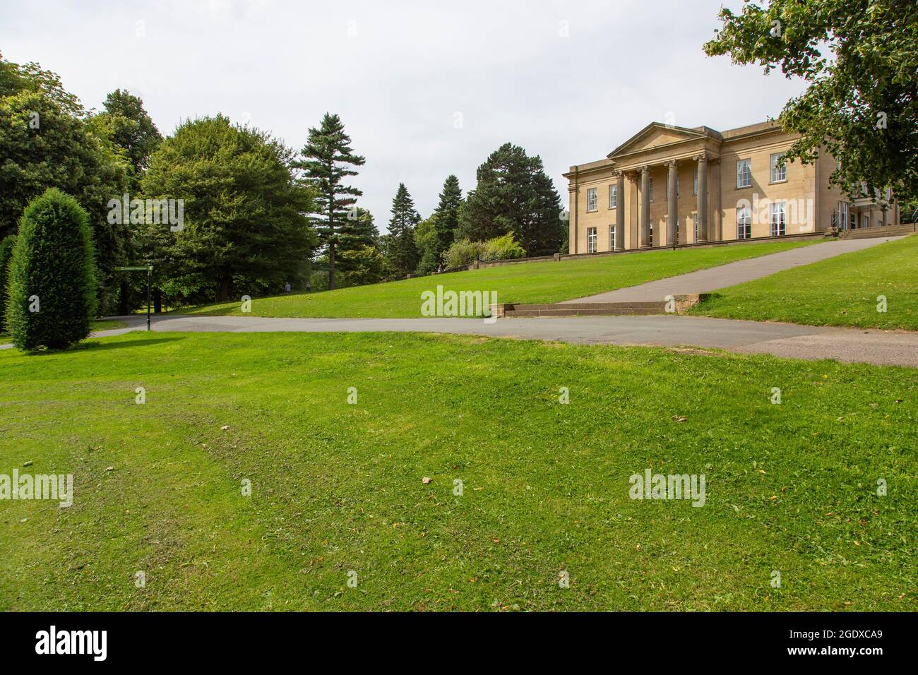 The Mansion, Roundhay Park, Leeds, West Yorkshire, Großbritannien Stockfoto