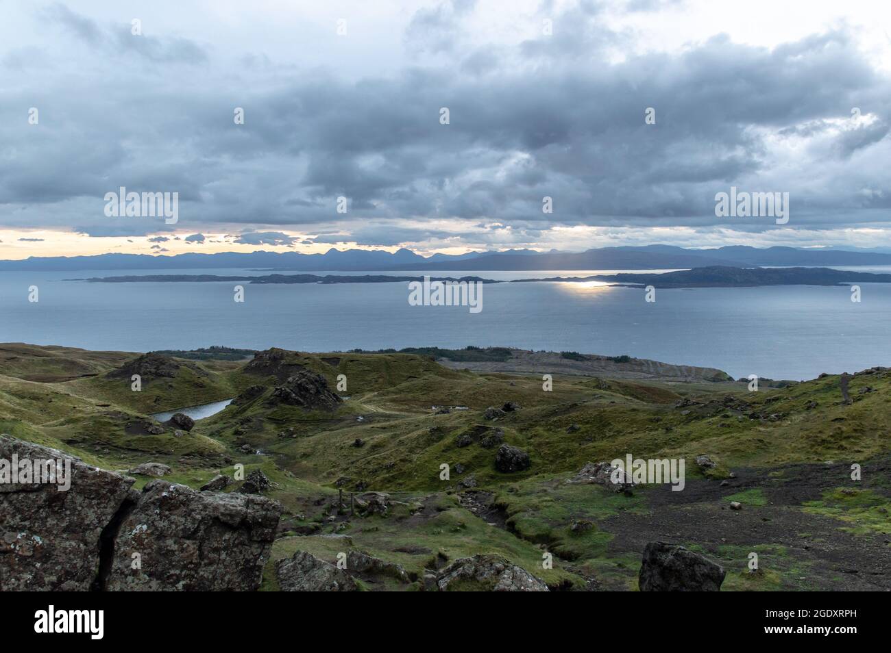 Isle Of Skye Landschaft Stockfoto