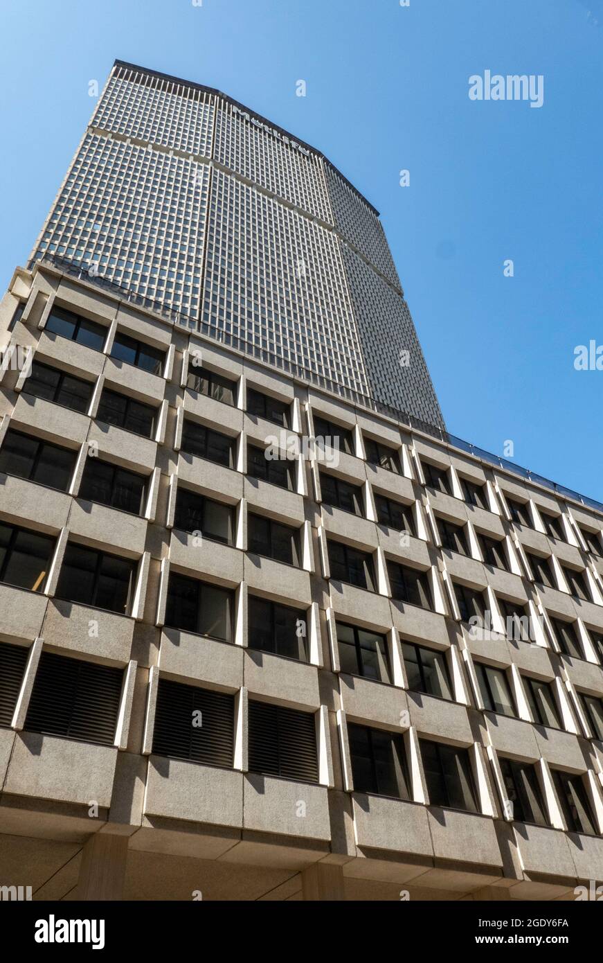Blick auf das MetLife Insurance Building auf der Park Avenue, NYC, USA Stockfoto