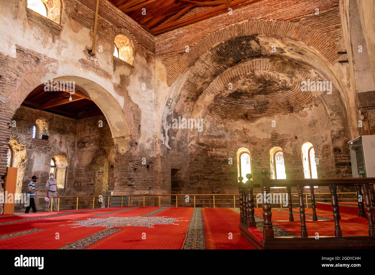 İznik ist eine so historische und alte Stadt, dass man es als ein Freilichtmuseum bezeichnen kann. Besuchsdatum 01. Juli 2021 Stockfoto