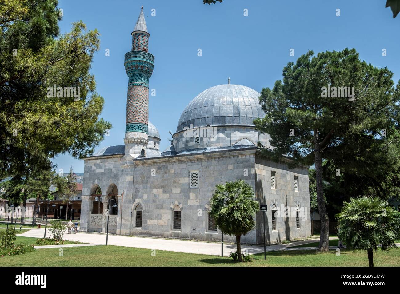 İznik ist eine so historische und alte Stadt, dass man es als ein Freilichtmuseum bezeichnen kann. Besuchsdatum 01. Juli 2021 Stockfoto