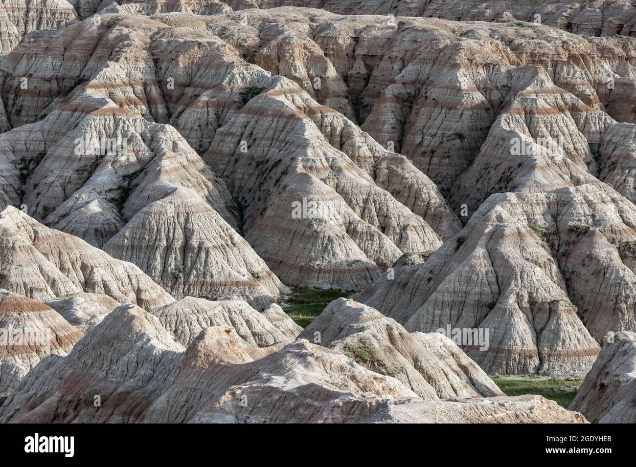SD004450-00....SOUTH DAKOTA - Blick vom Burns Basin im Badlands National Park. Stockfoto