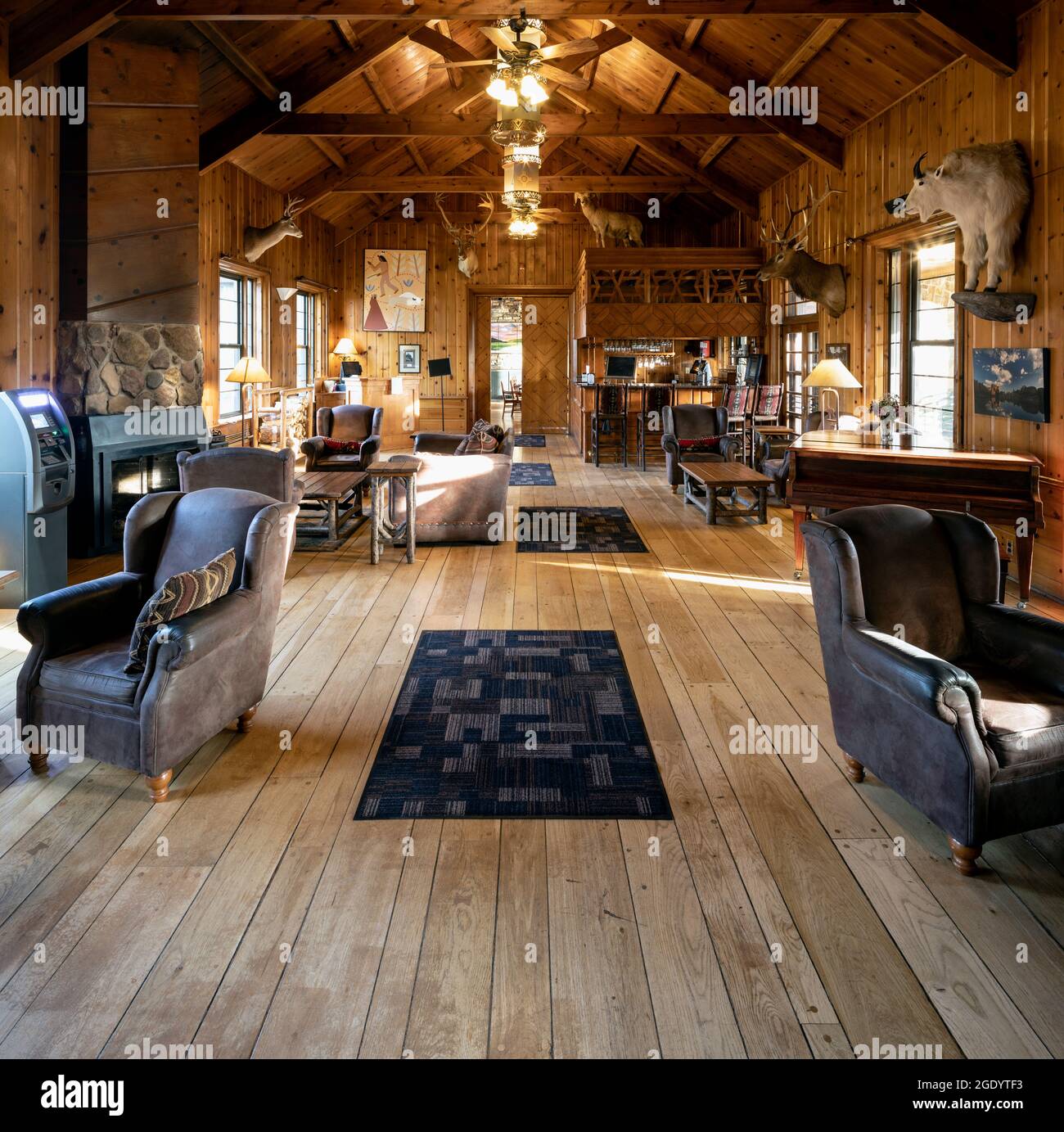 SD00492-00....SOUTH DAKOTA - Sylvan Lake Lodge in Custer State Park. Stockfoto