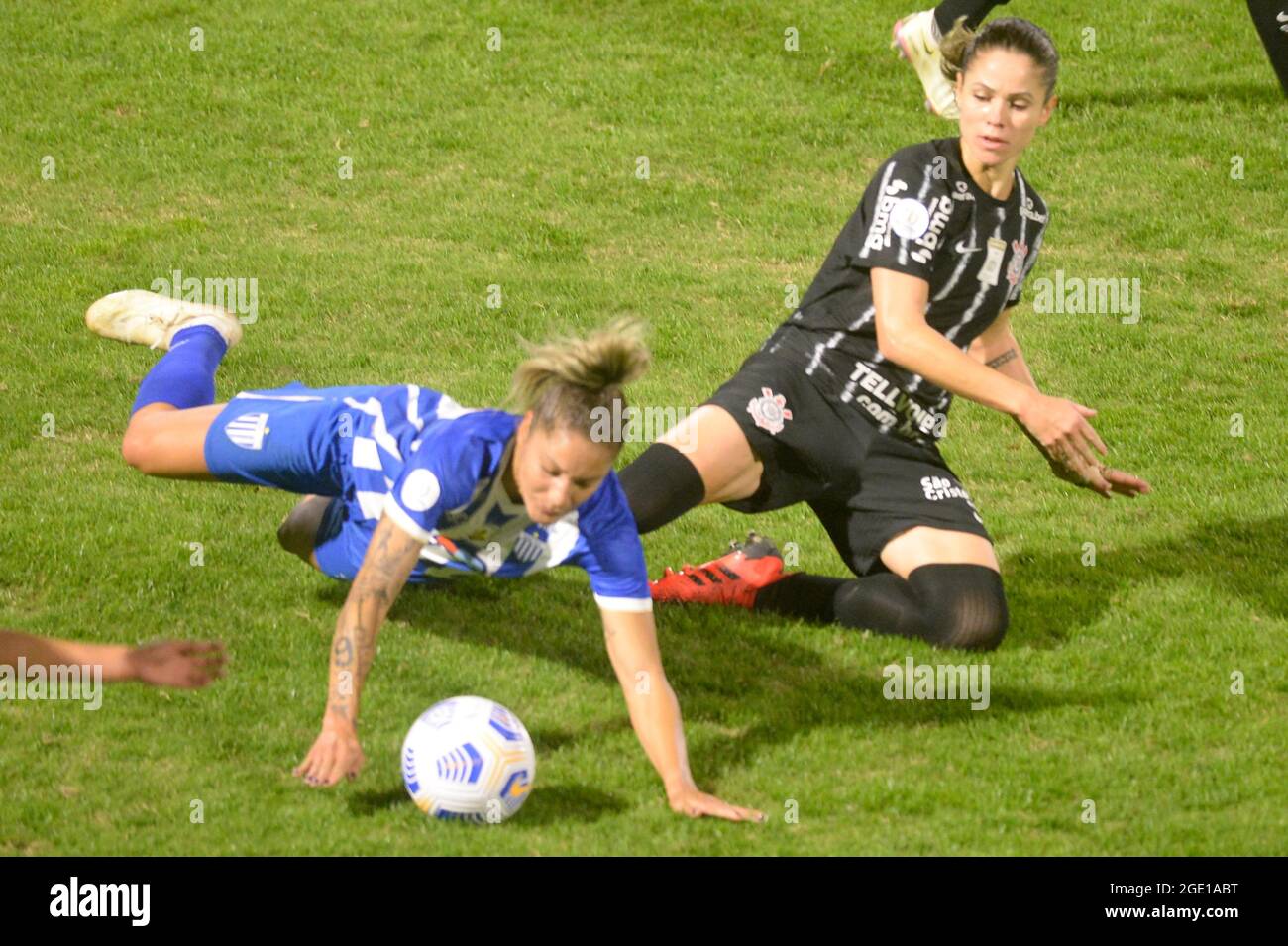 Florianópolis (SC), 15/08/2021 - Futebol / Campeonato Brasileiro - Partida entre Avaí Kindermann X Corinthians válida pelas quaras-de-finais do Campe Stockfoto