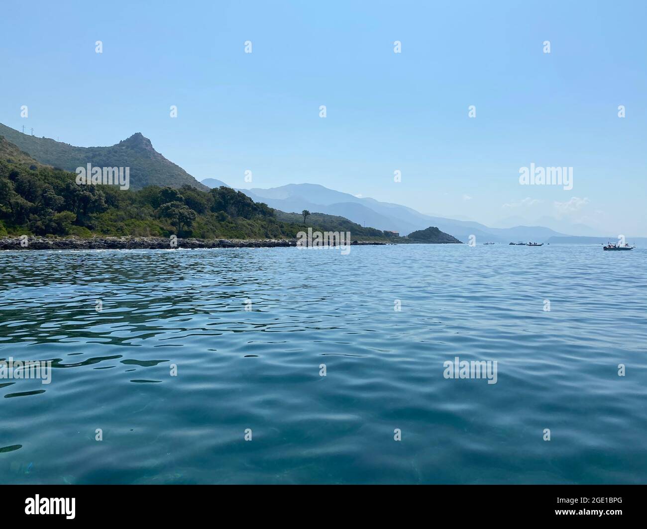 Küste von maratea, basilicata, italien, süditalien Stockfoto