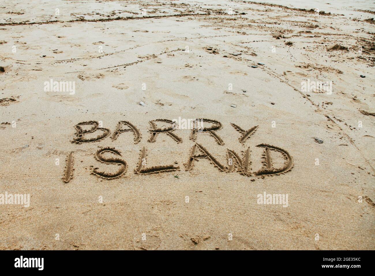 Whitmore Bay (Bae Whitmore), Barry Island, Südwales, 2021 Stockfoto