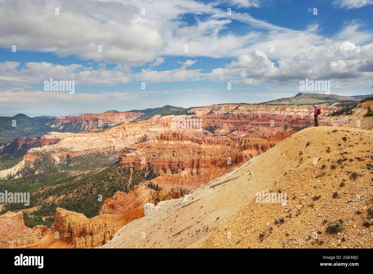 Cedar Breaks National Monument in der Nähe von Cedar City, Utah. Stockfoto