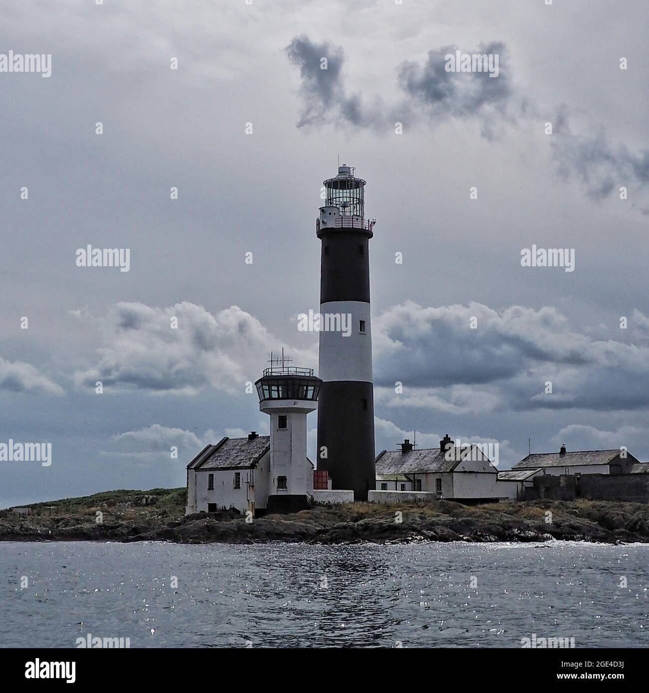 Leuchtturm Von Mew Island Stockfoto