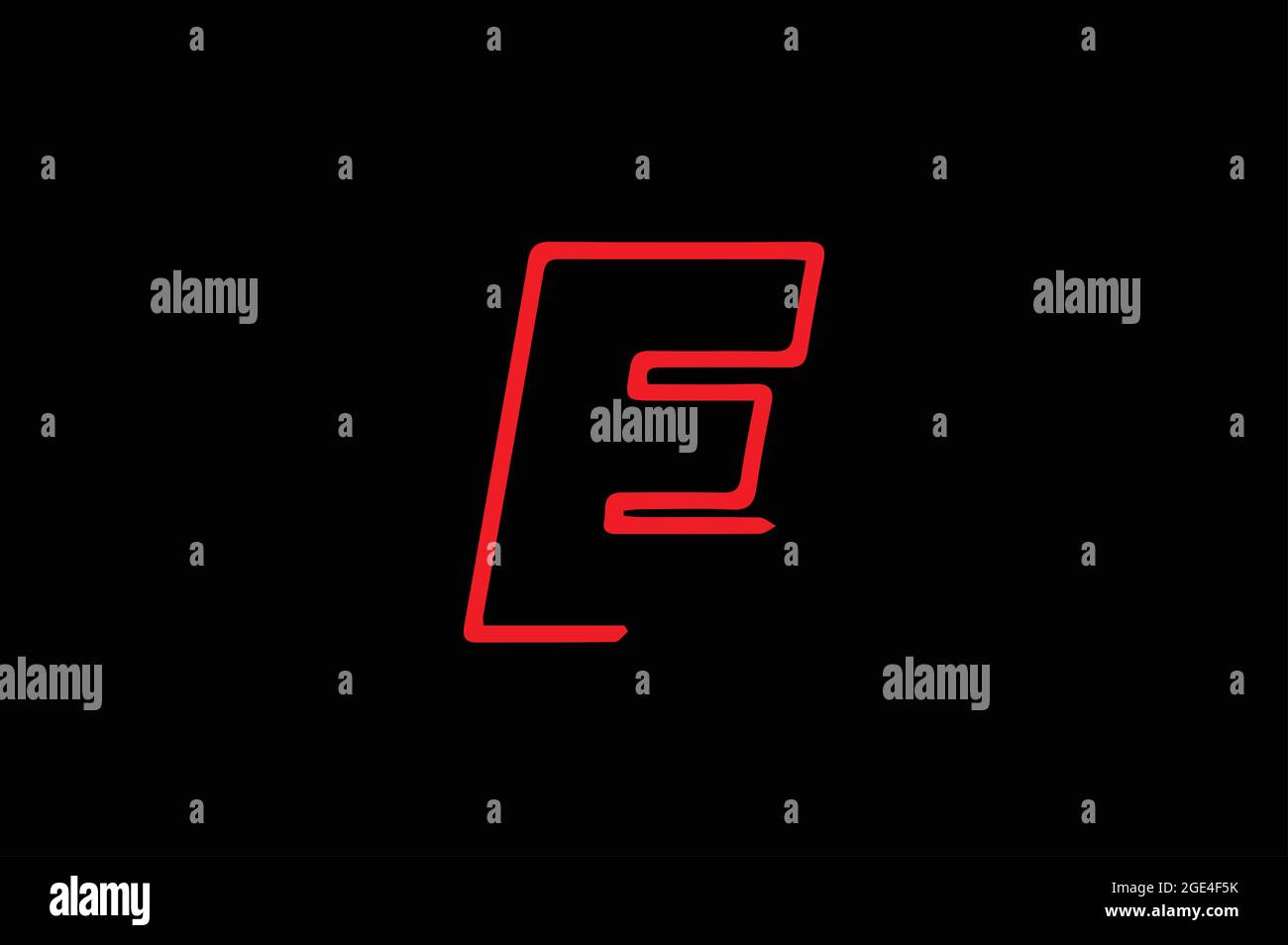 B Logo Kombination Design für ein Unternehmen geeignet - Vector Stock Vektor