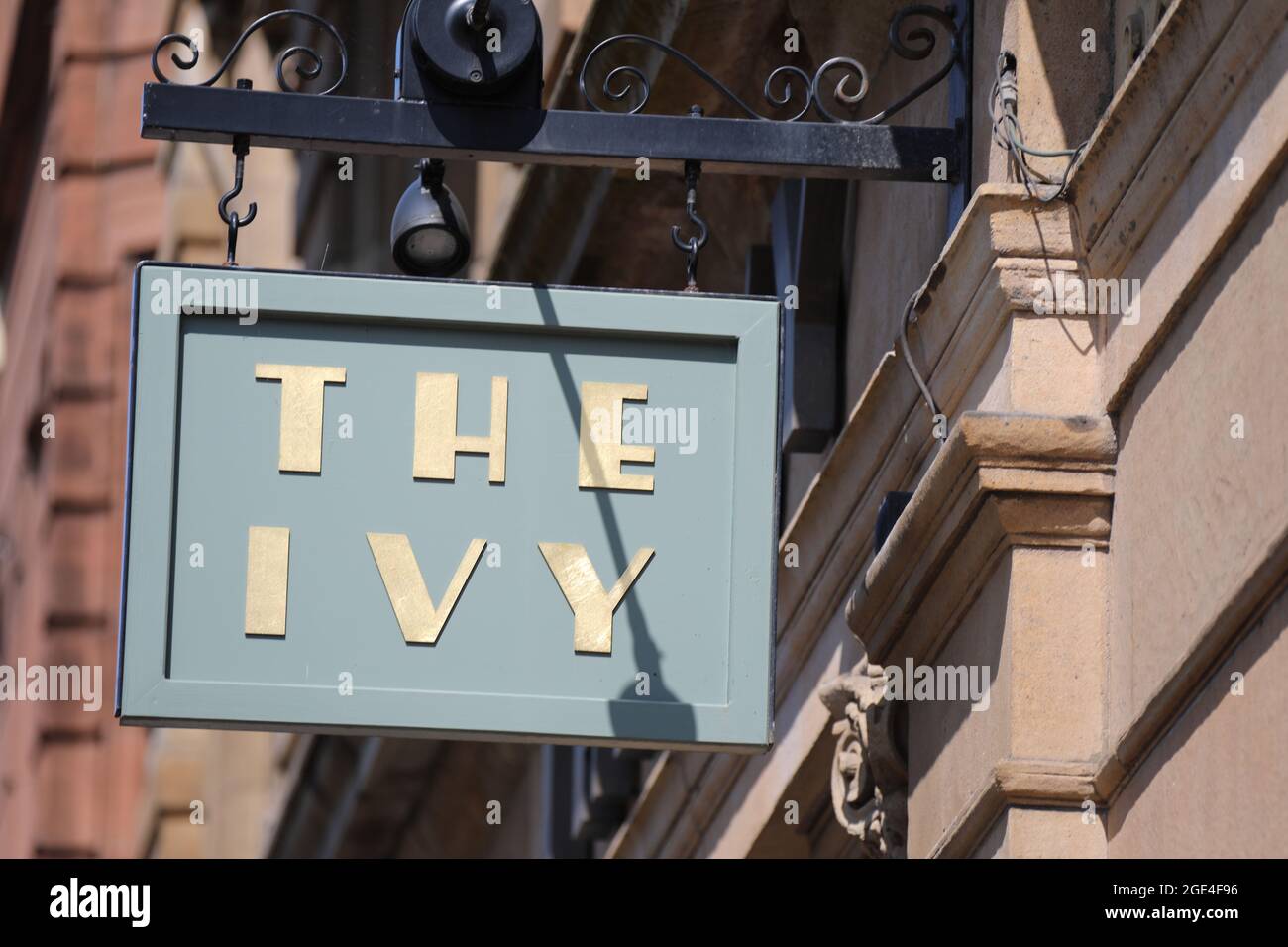 Das Restaurant Ivy in der Buchanan Street in Glasgow Stockfotografie ...