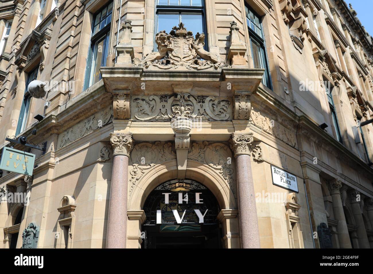Das Restaurant Ivy in der Buchanan Street in Glasgow Stockfoto