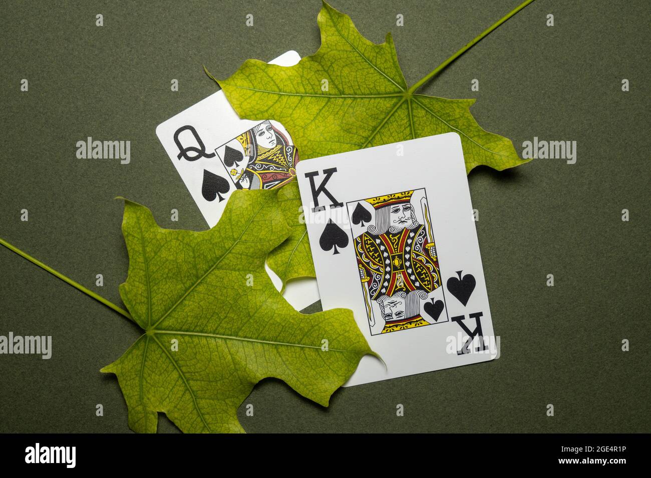 Poker-Karten Spinner Ring Für Männer - Ass Spaten Design, Edelstahl, Verstellbar