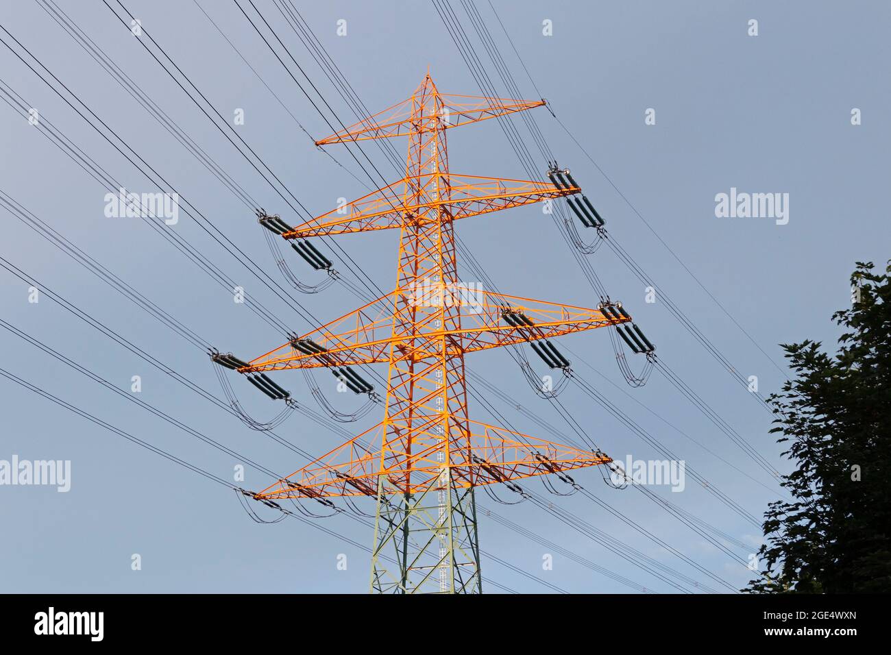 Pylon, Harburg, Hamburg, Deutschland Stockfoto