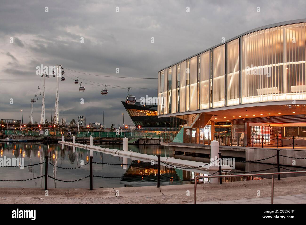 London Royal victoria Station Stockfoto