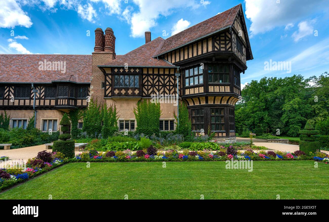 Schloss Cecilienhof in Potsdam, Brandenburg, Deutschland Stockfoto