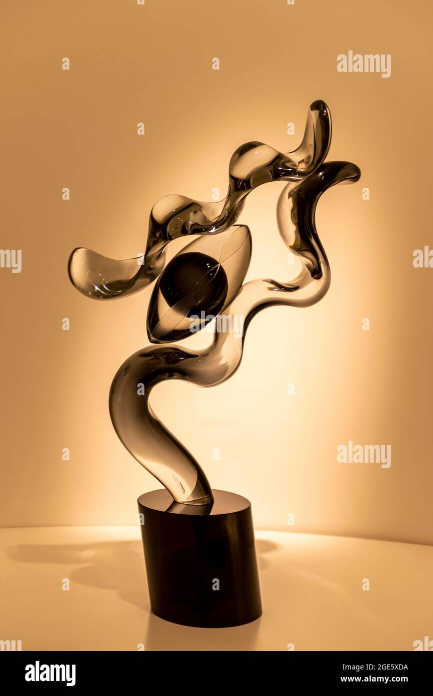 Kunst, mundgeblasene Glasskulptur, Museo del Vetro, Murano, Venedig, Venetien, Italien Stockfoto