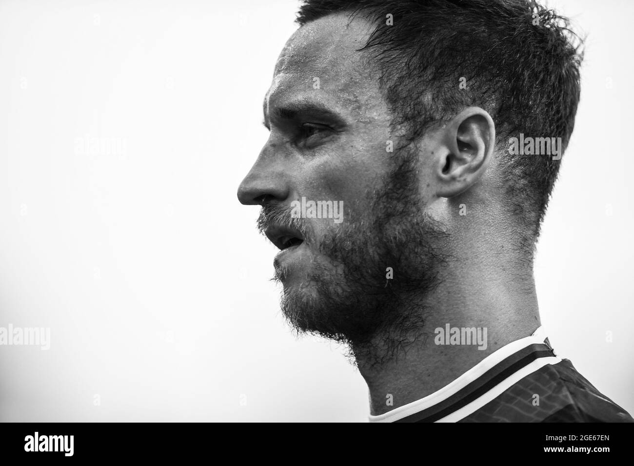 Marko Arnautovic (Bologna) während des italienischen Tim Cup-Spiels zwischen Bologna 4-5 Ternana im Renato Dall Ara Stadium am 16. August 2021 in Bologna, Italien. Quelle: Maurizio Borsari/AFLO/Alamy Live News Stockfoto