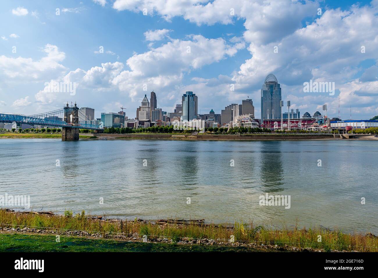Blick auf Cincinnati, Ohio Stockfoto