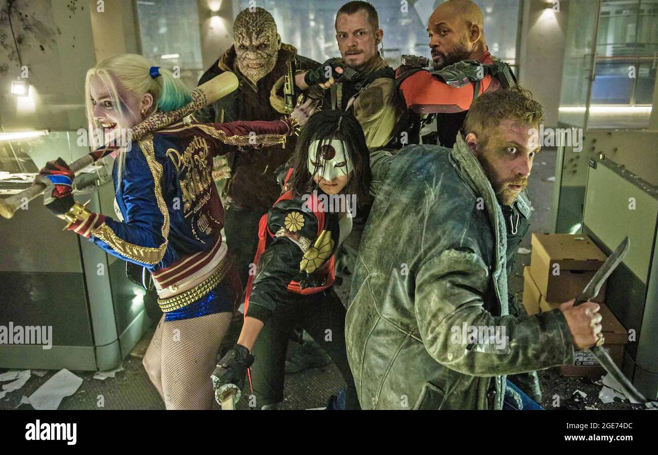 DIE SELBSTMORDKOMMANDO 2021 Warner Bros Film mit Margot Robbie Stockfoto