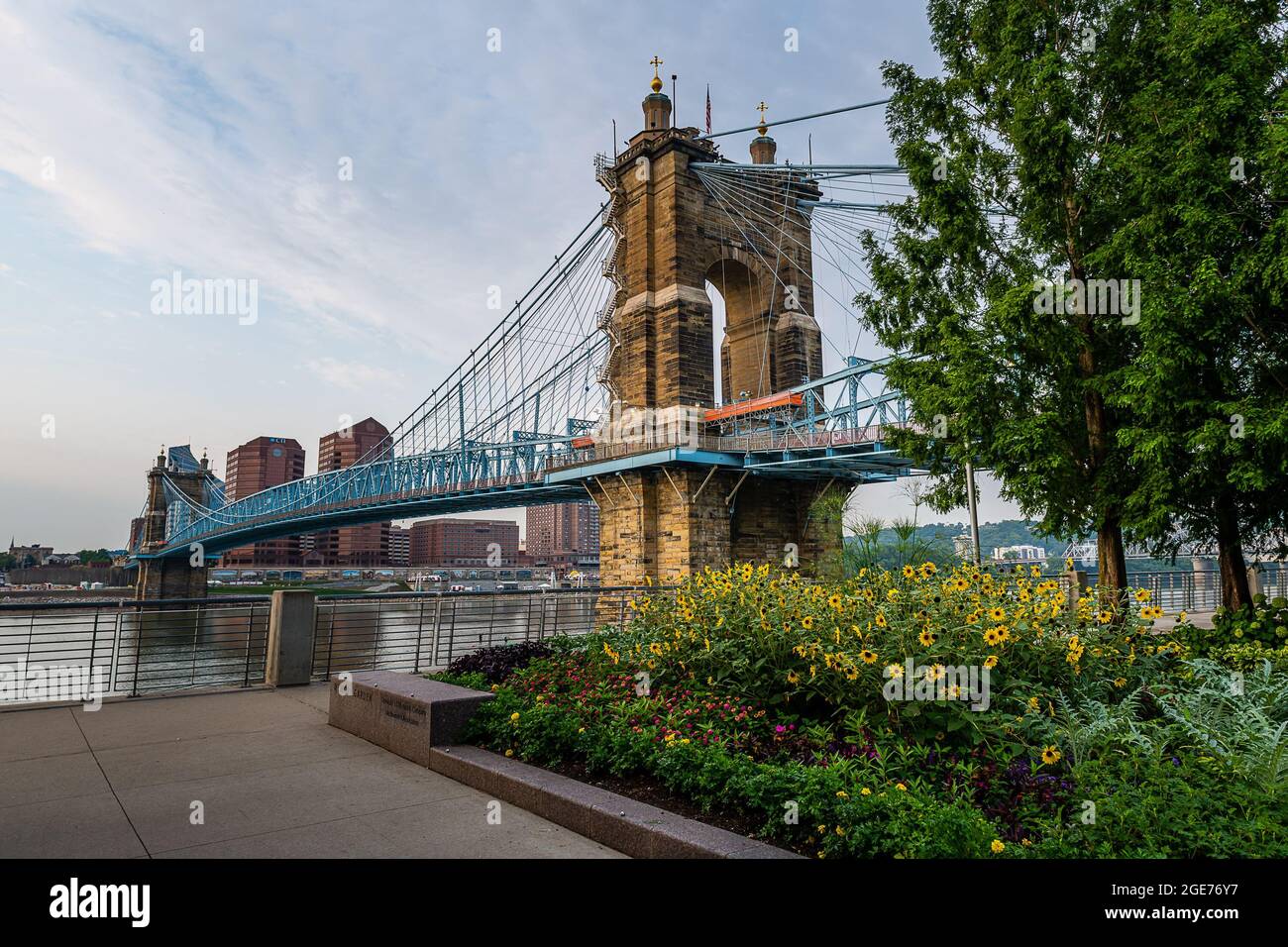 Smale Riverfront Park Stockfoto