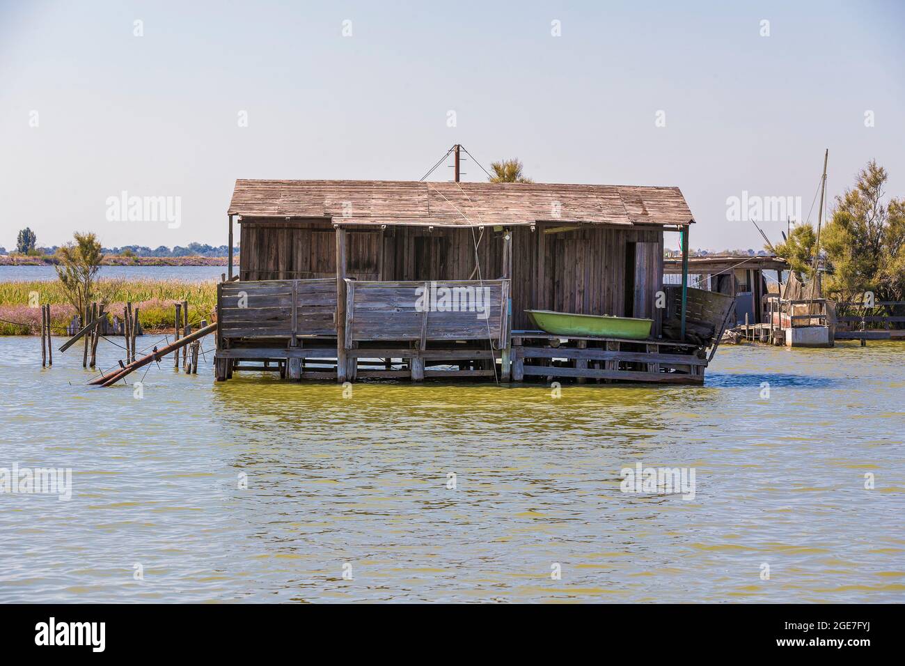 Italien Emilia Romagna - Valli di Comacchio - Dintorni di Foce Stockfoto