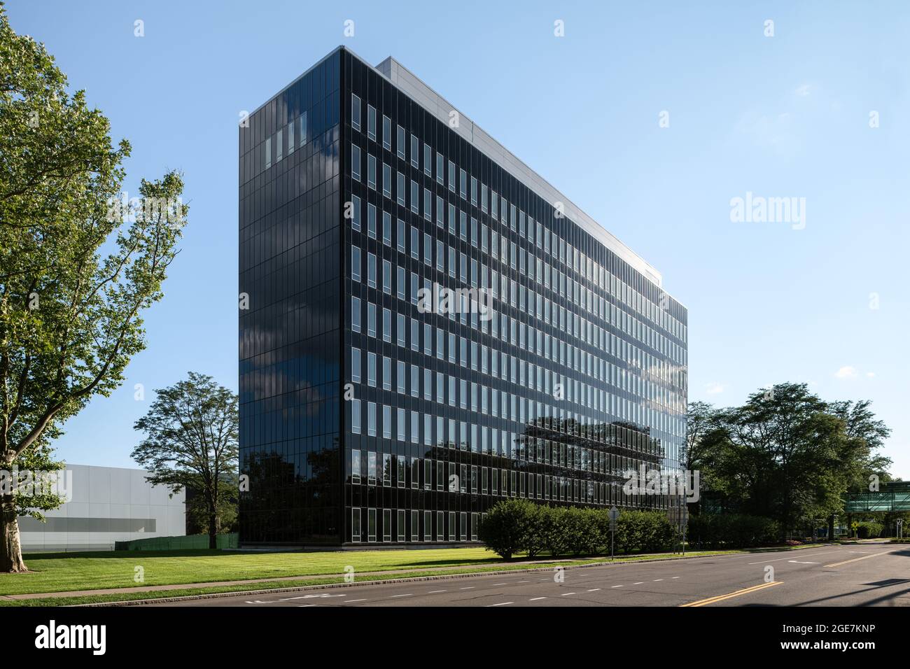 Corning Hauptquartier, entworfen von Harrison und Abramowitz Stockfoto