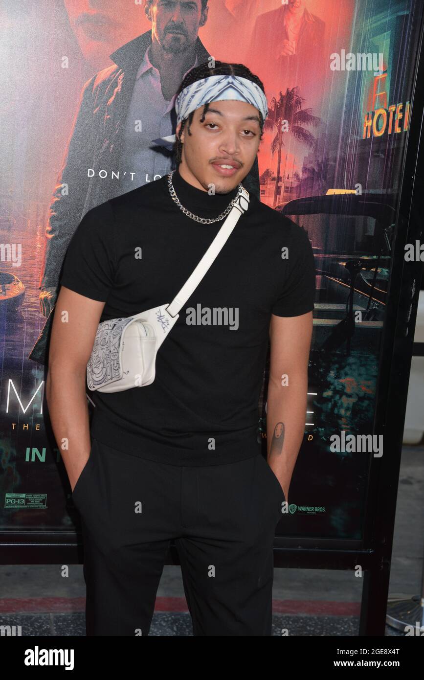 Los Angeles, USA. August 2021. Lonr 117 kommt im Warner Bros. Pictures 'Reminiscence' Los Angeles Premiere im TCL Chinese Theatre am 17. August 2021 in Hollywood, Kalifornien Quelle: Tsuni/USA/Alamy Live News Stockfoto