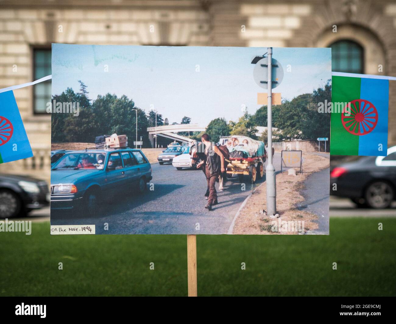 Das londoner Krimidenkmal Stockfoto