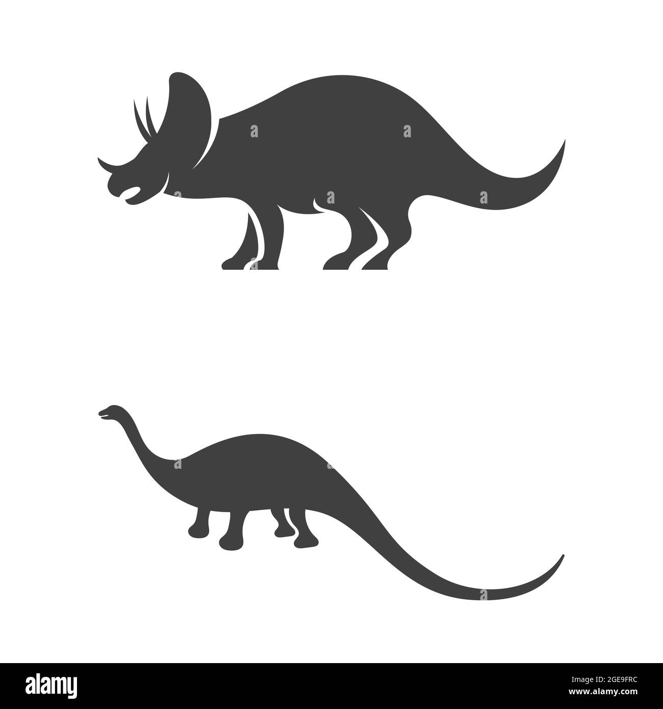 Dinosaurus Symbol Vorlage Vektor Illustration Design Stock Vektor