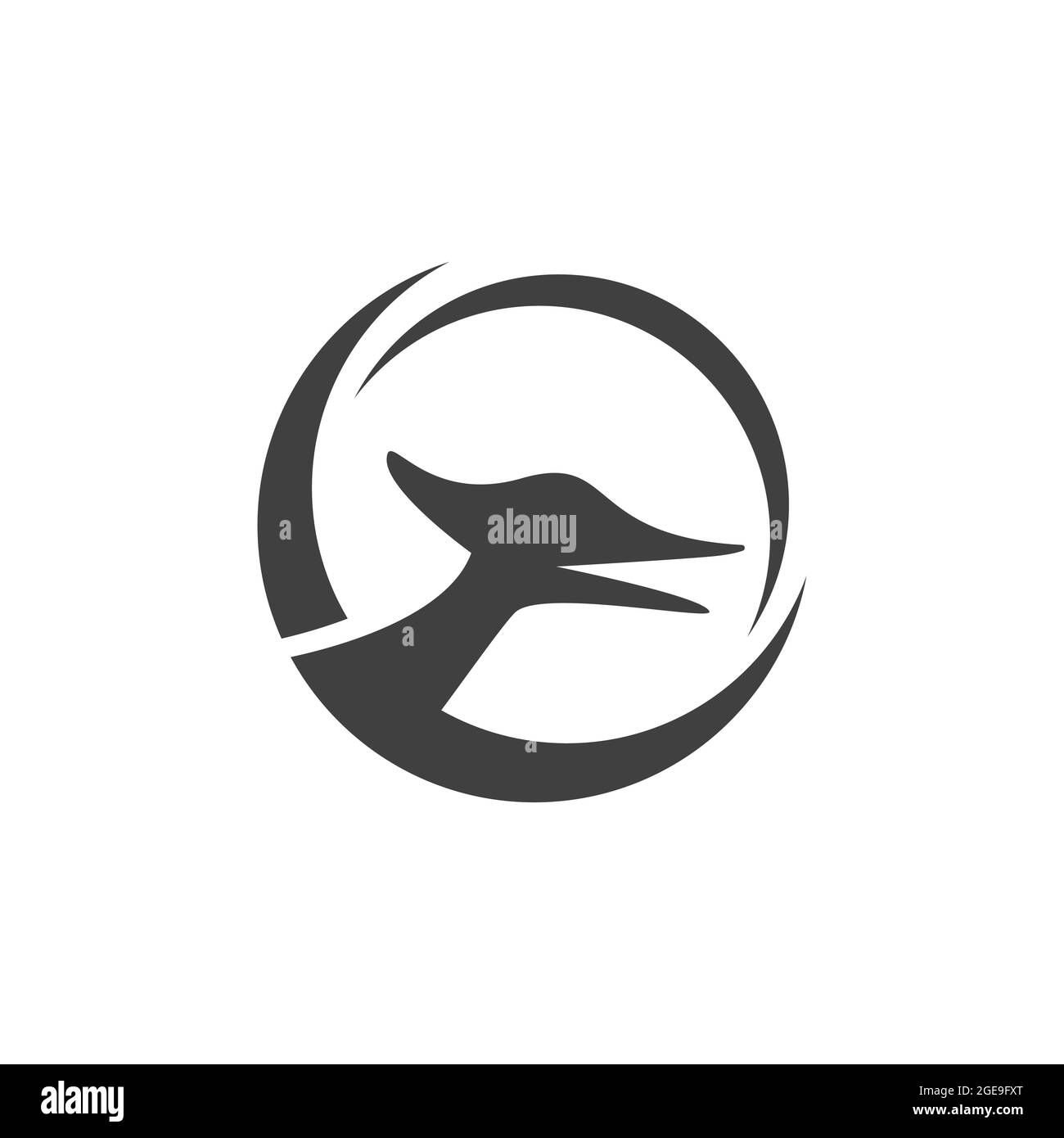 Dinosaurus Symbol Vorlage Vektor Illustration Design Stock Vektor