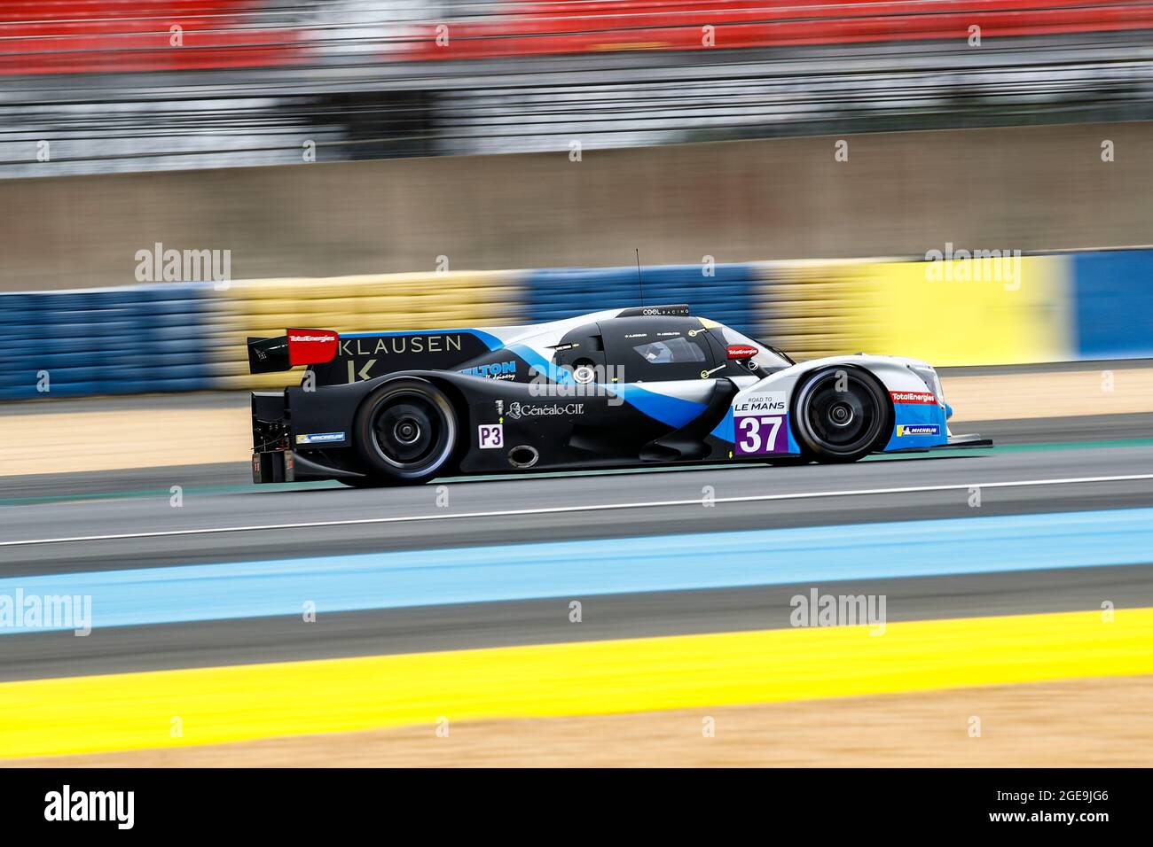 37 Doquin Antoine (Fra), Skelton Josh (grr), Cool Racing, Ligier JS P320 - Nissan, Aktion während der 2021 Road to Le Mans, 4. Runde des 2021 Michelin Le Mans Cup auf dem Circuit des 24 Heures du Mans, vom 18. Bis 21. August 2021 in Le Mans, Frankreich - Foto Xavi Bonilla / DPPI Stockfoto