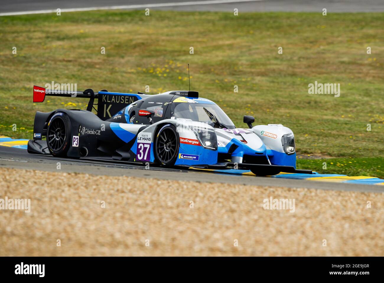 37 Doquin Antoine (Fra), Skelton Josh (grr), Cool Racing, Ligier JS P320 - Nissan, Aktion während der 2021 Road to Le Mans, 4. Runde des 2021 Michelin Le Mans Cup auf dem Circuit des 24 Heures du Mans, vom 18. Bis 21. August 2021 in Le Mans, Frankreich - Foto Xavi Bonilla / DPPI Stockfoto