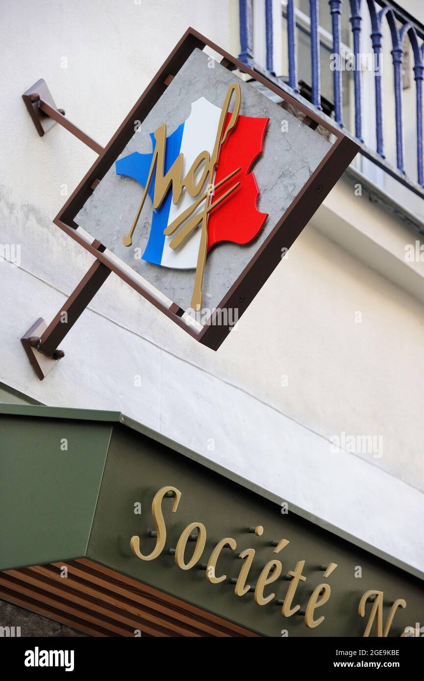 FRANKREICH, PARIS (75) 12. ARRONDISSEMENT, HAUPTQUARTIER DER NATIONALEN GESELLSCHAFT DER BESTEN ARBEITER FRANKREICHS MOF Stockfoto