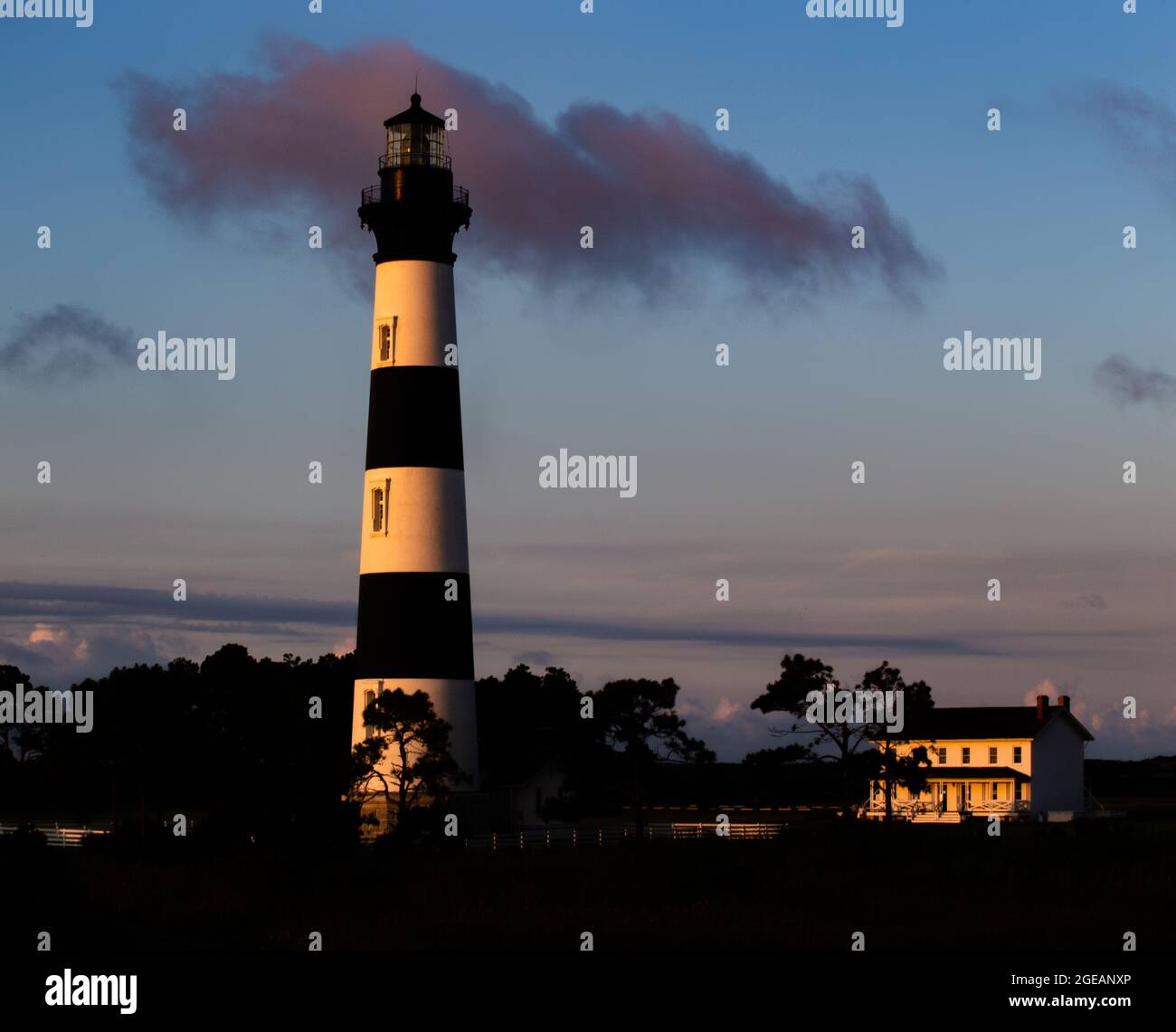 Bodie Leuchtturm Stockfoto