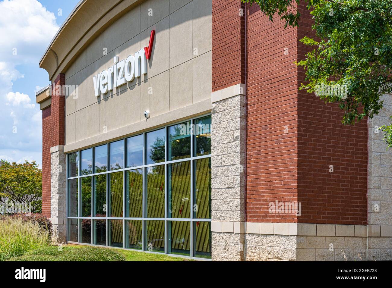 Verizon Wireless Store in Lawrenceville, Georgia. (USA) Stockfoto