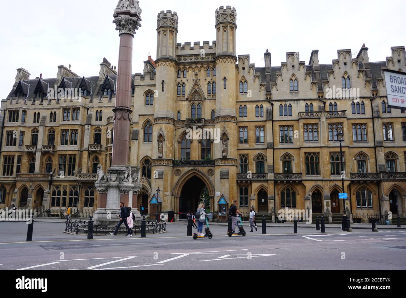 The Sanctuary, Westminister, London, Vereinigtes Königreich Stockfoto