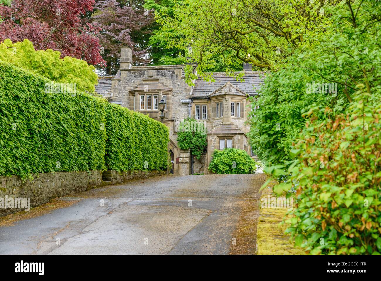 Parcevall Hall Garden, Skyreholme, Wharfedale, Yorkshire. Stockfoto
