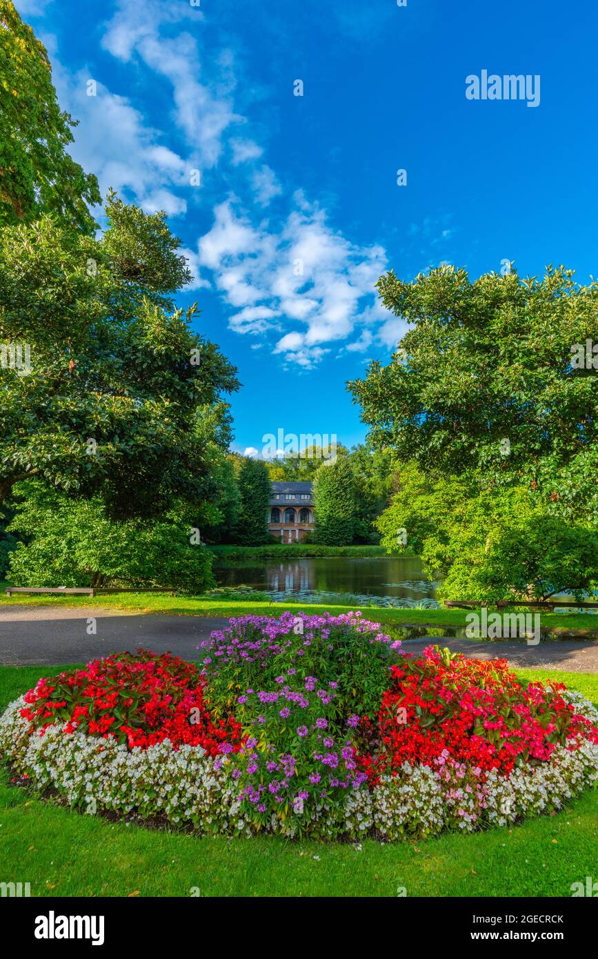 Landschaftspark aus dem 19. Jahrhundert Bürgerpark Hansestadt Bremen oder Hauptstadtpark Hansestadt Bremen, Bundesland Bremen, Norddeutschland Stockfoto