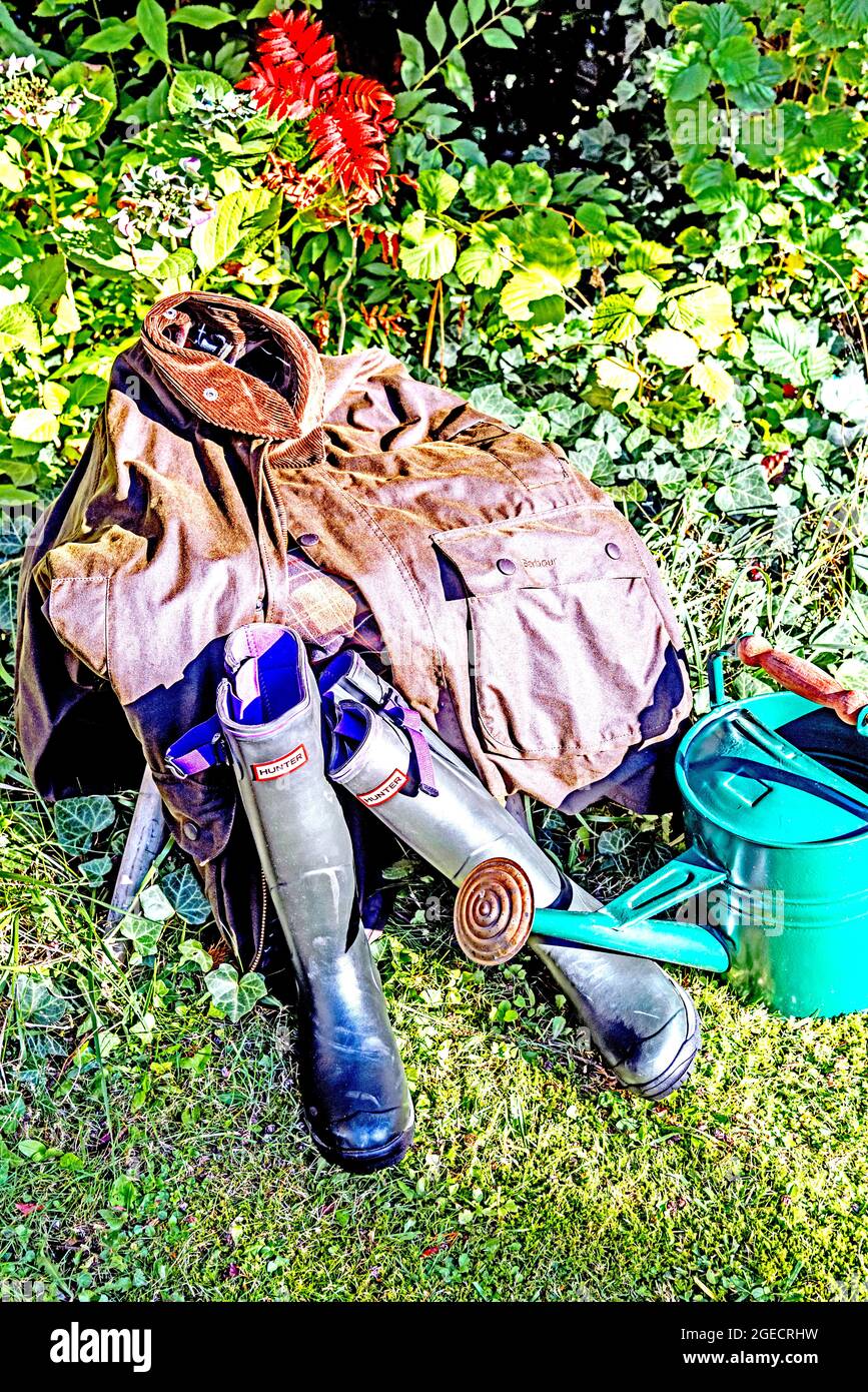 Hunter wellies Fotos und Bildmaterial in hoher Auflösung Alamy