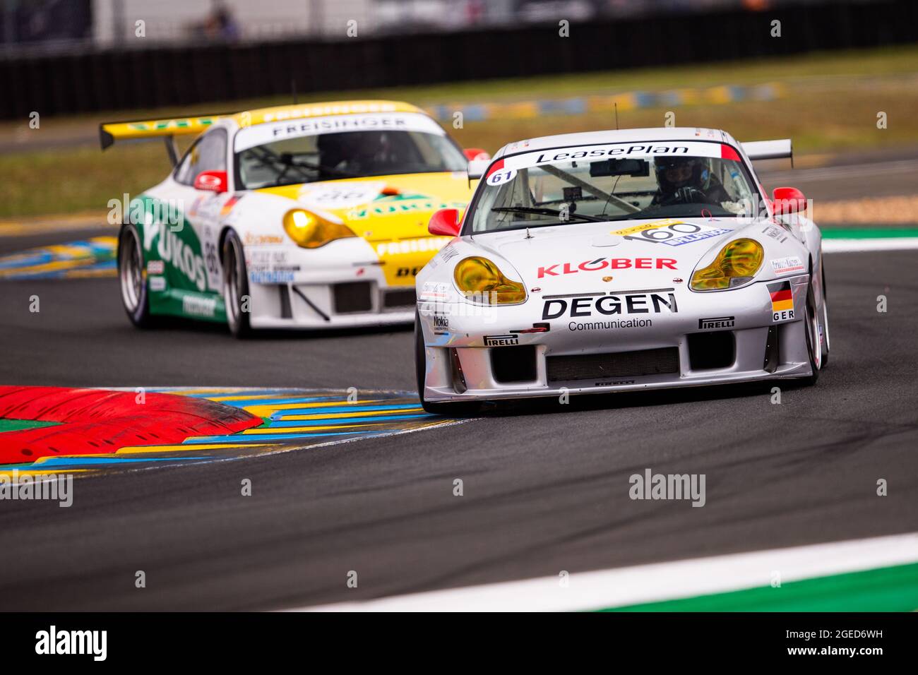 160 Fairbairn Peter (gbr), McLean Paul (gbr), Porsche 993 GT2 Evo, Action während der 2021 Endurance Racing Legends auf dem Circuit des 24 Heures du Mans, vom 18. Bis 21. August 2021 in Le Mans, Frankreich - Foto Joao Filipe / DPPI Stockfoto